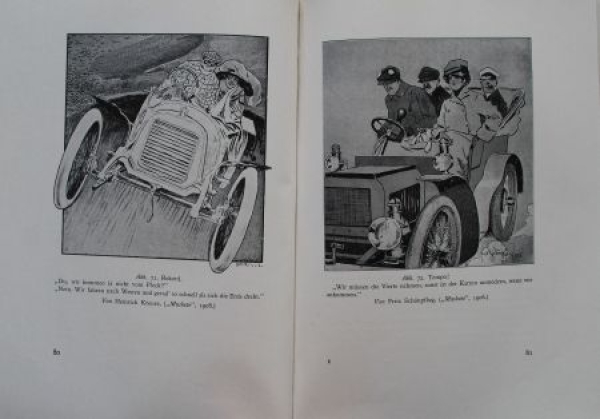 Klima "Das Auto in der Karikatur" Vehiclehistory 1928 (7791)